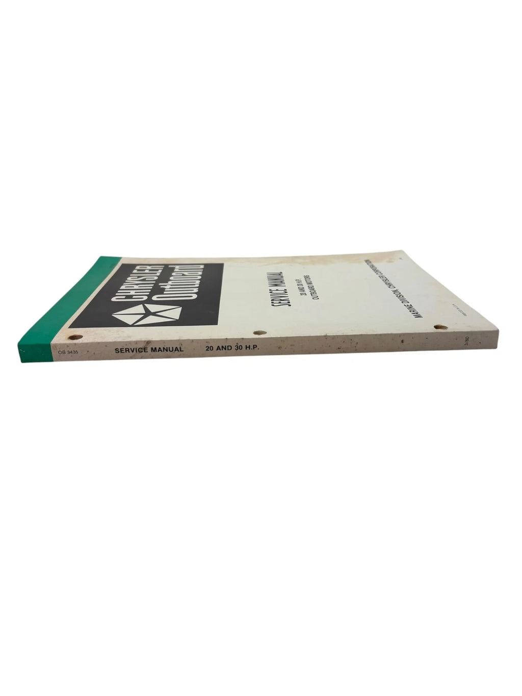 Service Manual for Chrysler Outboards OB3435 (20/30 HP)