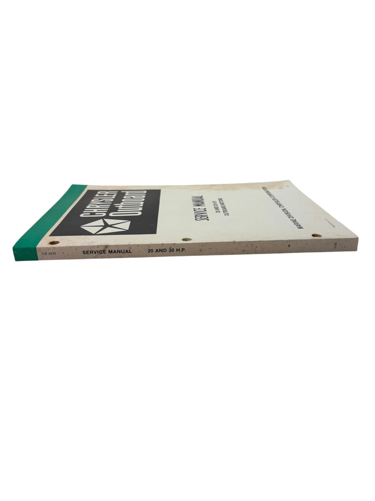 Service Manual for Chrysler Outboards OB3435 (20/30 HP)