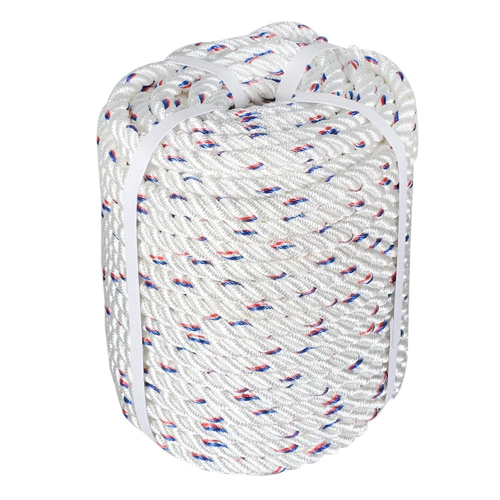 5/8" x 150' Arborist Bull Rope Tree Rigging Line Double Braid Polyester