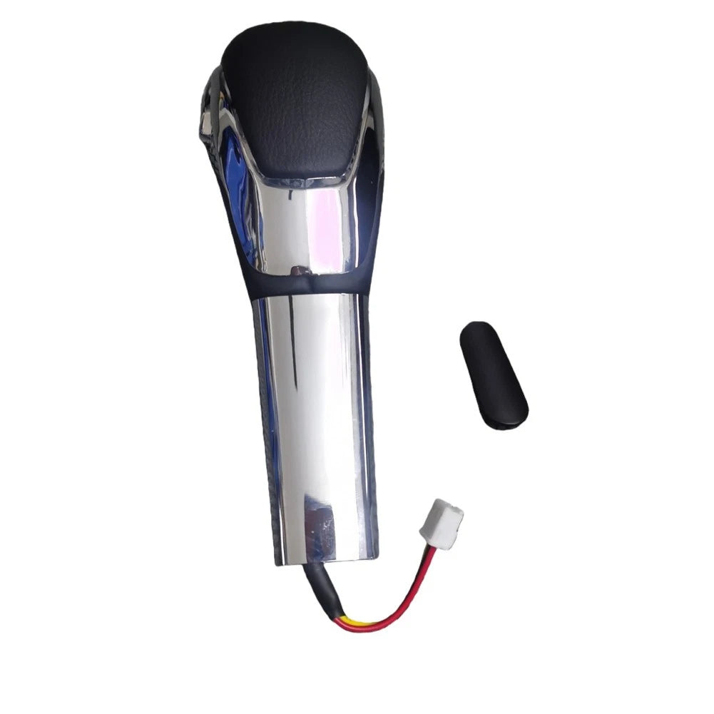 Auto Shifter Handball Replacement Shifter Black And Silver Color Scheme