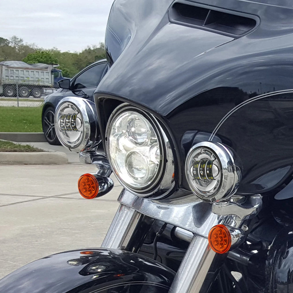 Fog Light Bracket for Harley Street Tri Glide (1994–2024)