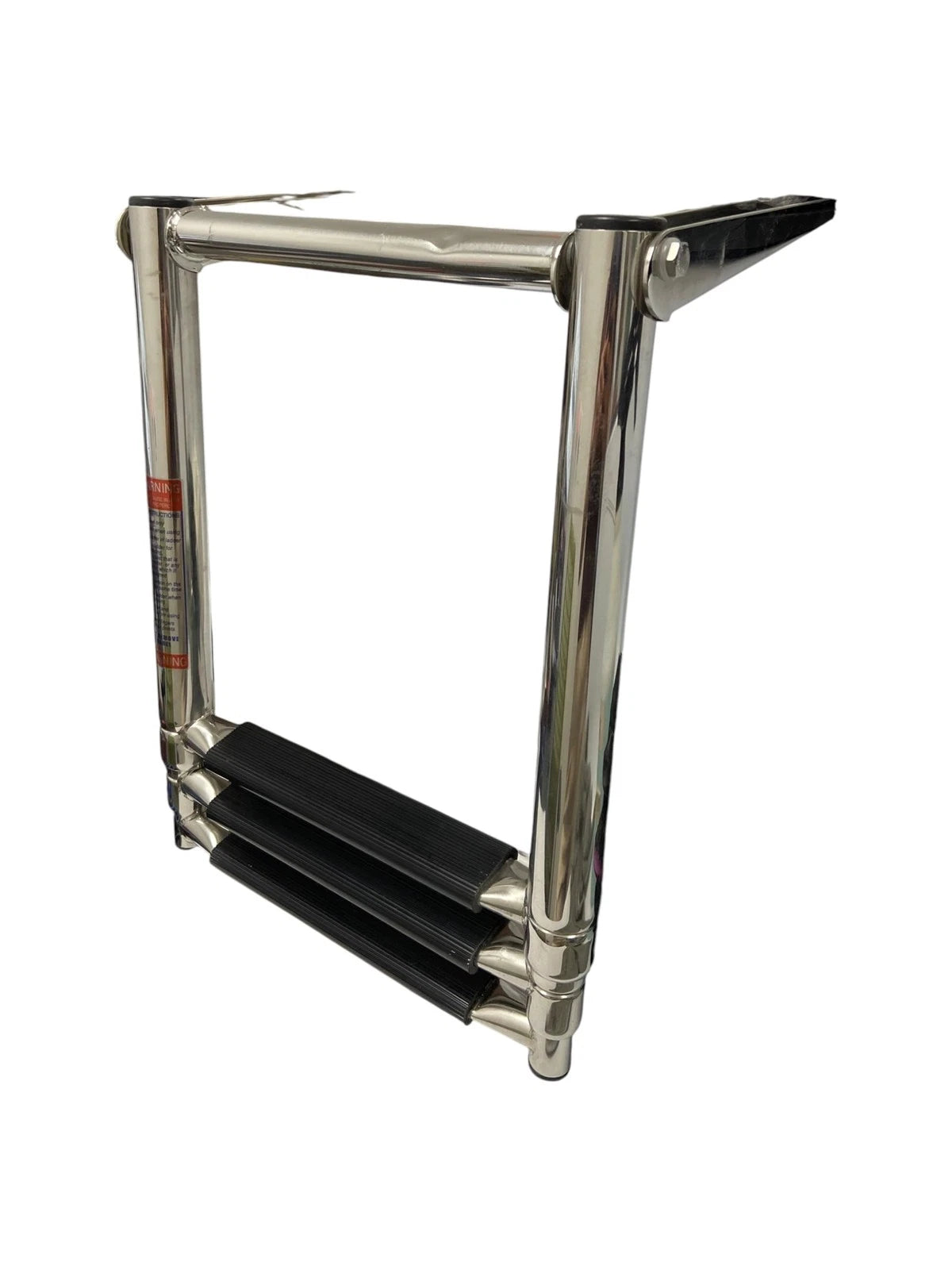 3-Step Telescoping Ladder for Marine Use (Stainless Steel)