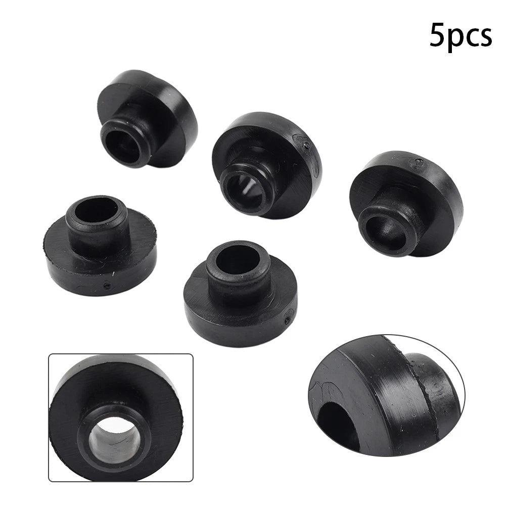 5 Pack Gas Fuel Tank Grommet Bushings for Universal Applications