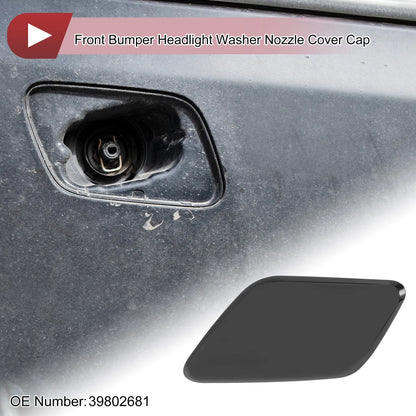 Front Left Bumper Trim Nozzle Cover No.39802681 for Volvo S60 (2011–2013) Black