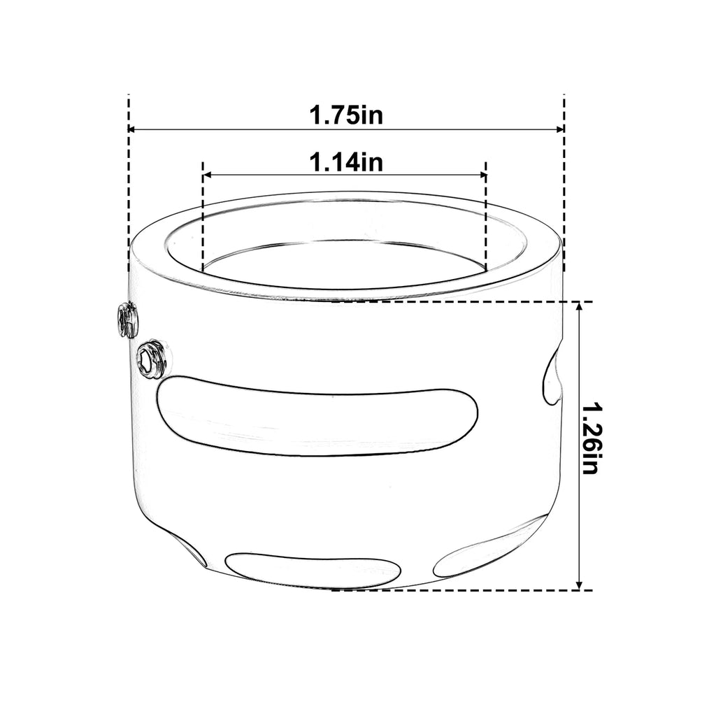Front Axle Cap Nut Covers for Harley Sportster Dyna (2009–2022)