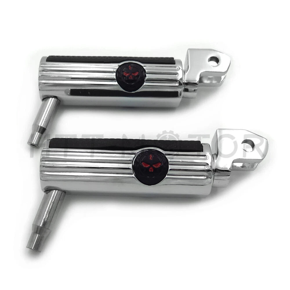 Skull Footpeg for Yamaha V-Star 1100 650 Stryker Bolt V-Max Virago (1999–2023)