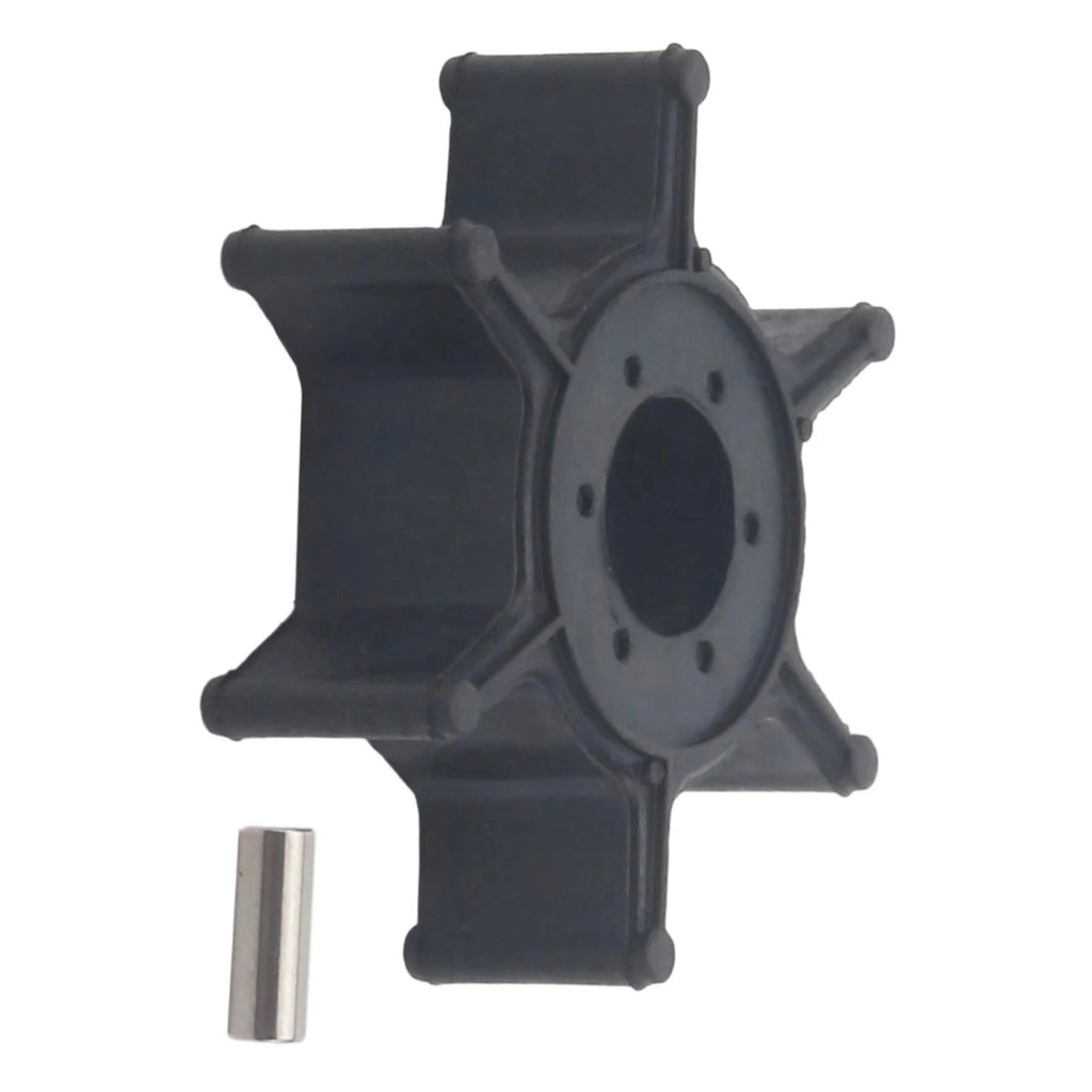 Water Pump Impeller & Pin for Yamaha Outboard (6E0-44352-00, 6E0-44352-01)