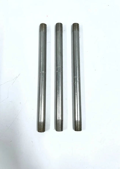 Set of 3 Stainless Threaded Pipes for Merrit 6004-600