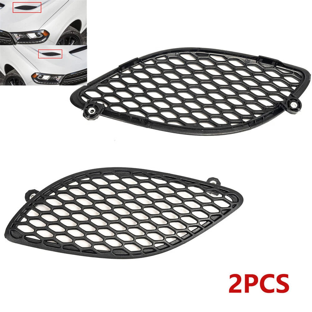 Hood Panel Bezel Grille Pair for Dodge Durango (2018–2020)