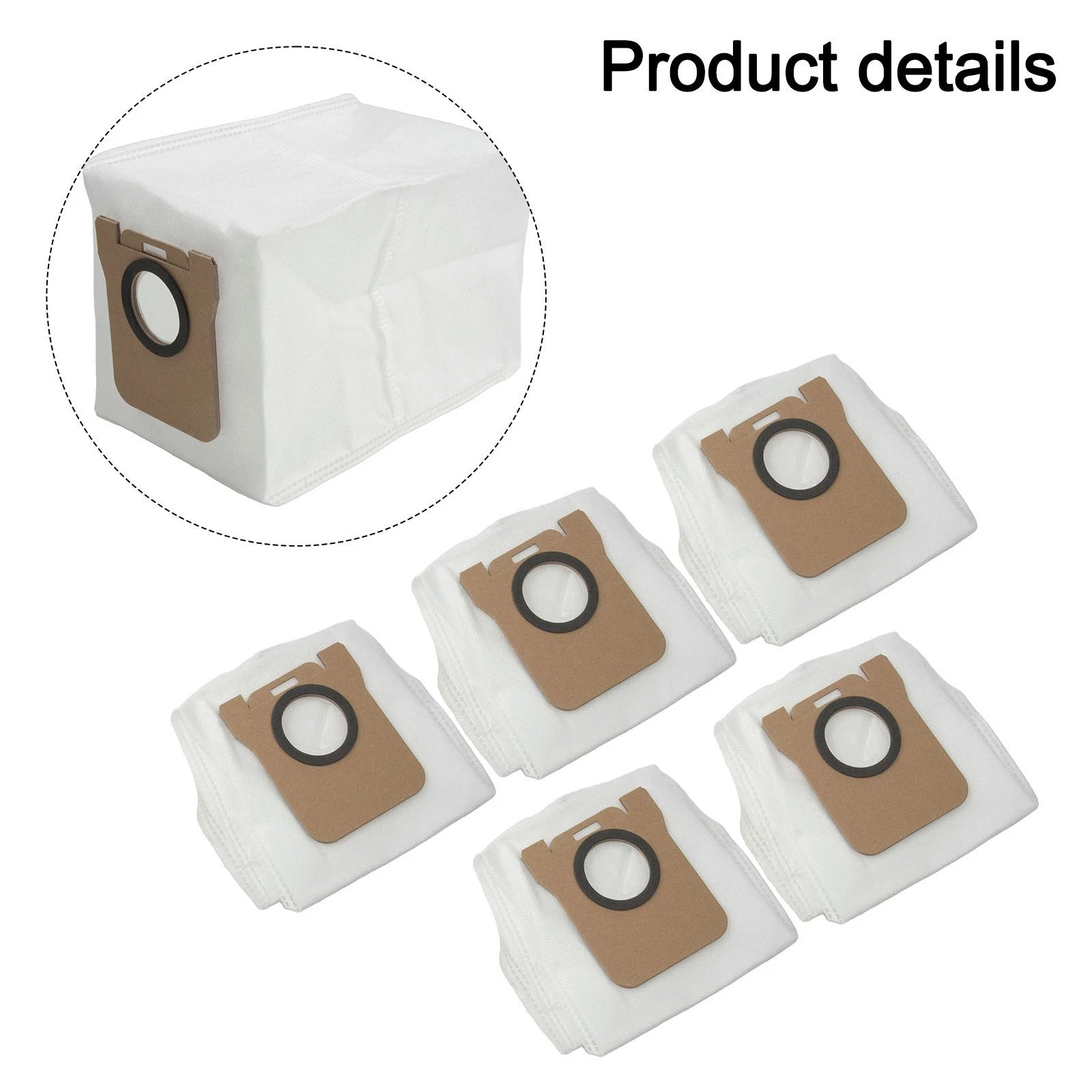 Replacement Dust Bags for Mova E30 (Pack of 5)