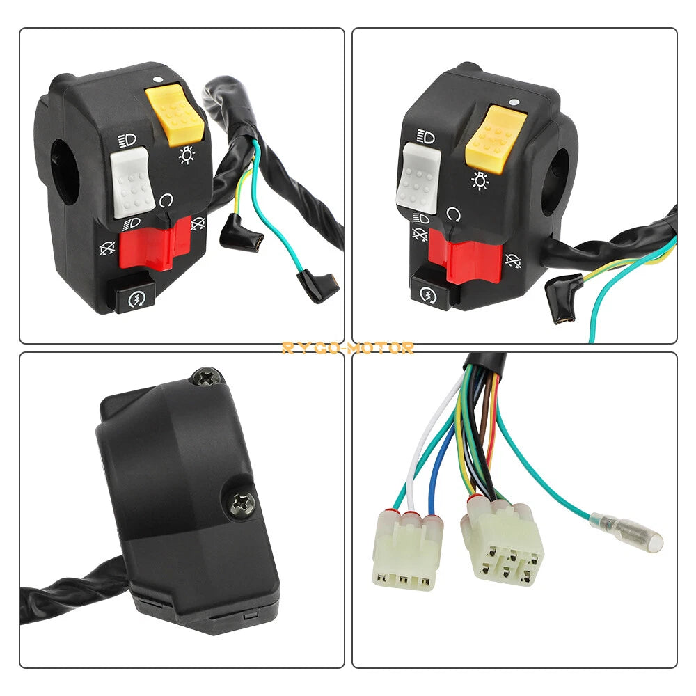 Handlebar Start Kill Switch Control 35130-HN1-A72 for Honda TRX400EX (2008–2014)