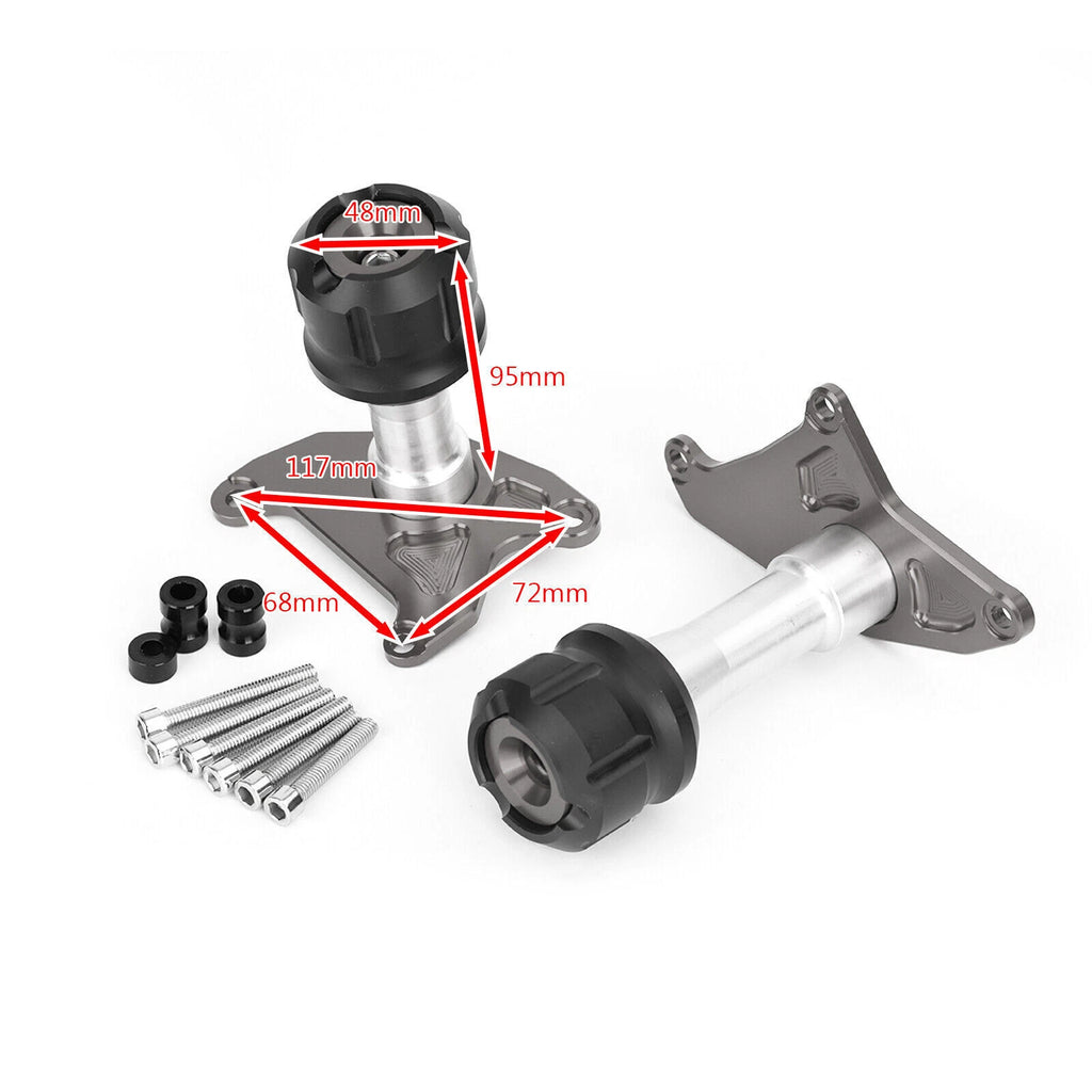 CNC Frame Slider for Honda MSX125 SF Grom (2013–2019)