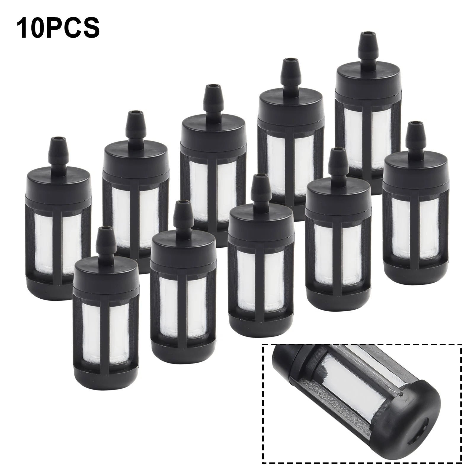 10X Fuel Hose Pipe Filter Replacement for Trimmers and Edgers