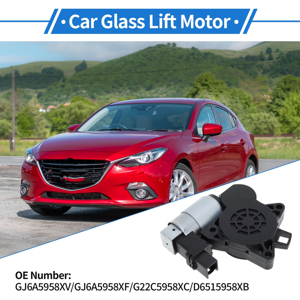 Power Window Regulator Lift Motor Replacement for Mazda 3 L4 (2004–2009)