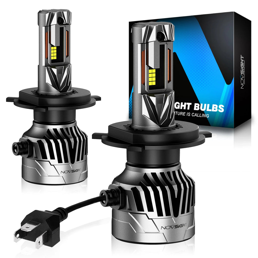 H4 LED Headlight Bulbs Kit for NOVSIGHT (6500K)