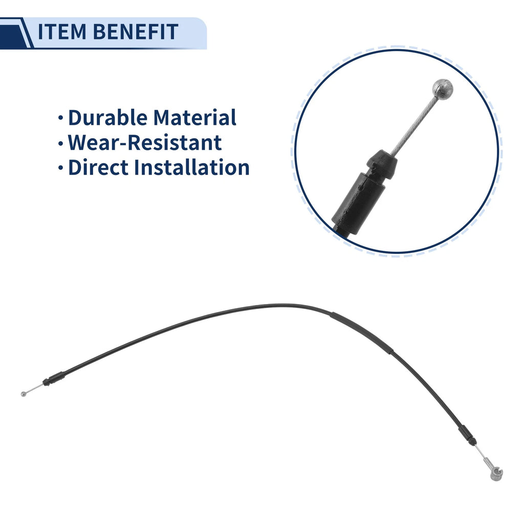 Hood Latch Release Cable OEM Replacement for Hyundai Accent (2006–2011)