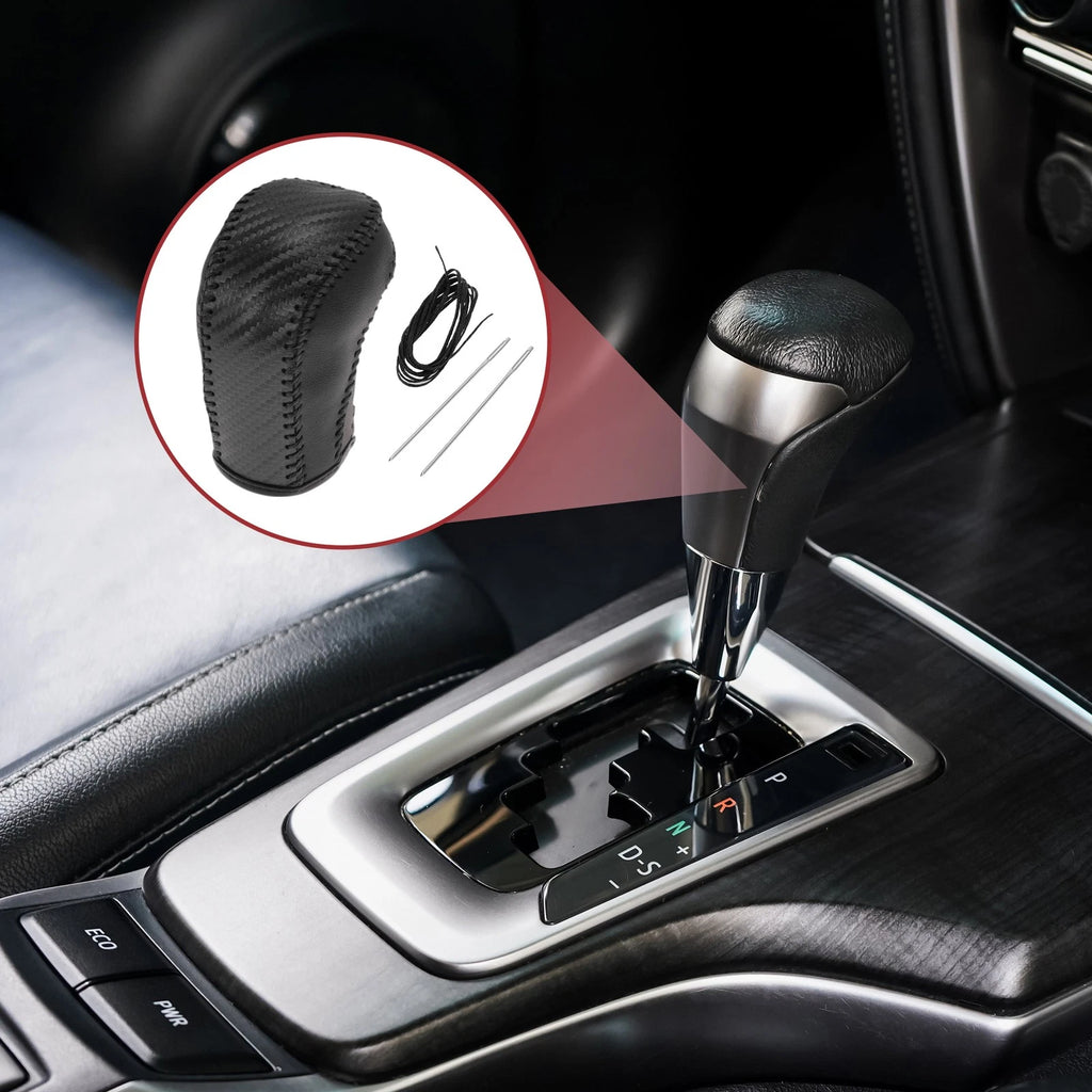 Gear Shift Knob Cover Replacement for Hyundai Tucson (2015–2018) Black