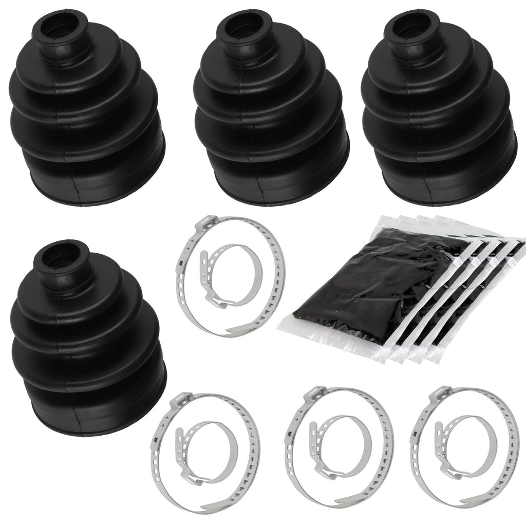 Front Axle CV Boot Kit Outer Inner for Kawasaki Prairie 650 KVF650 (2002–2003)