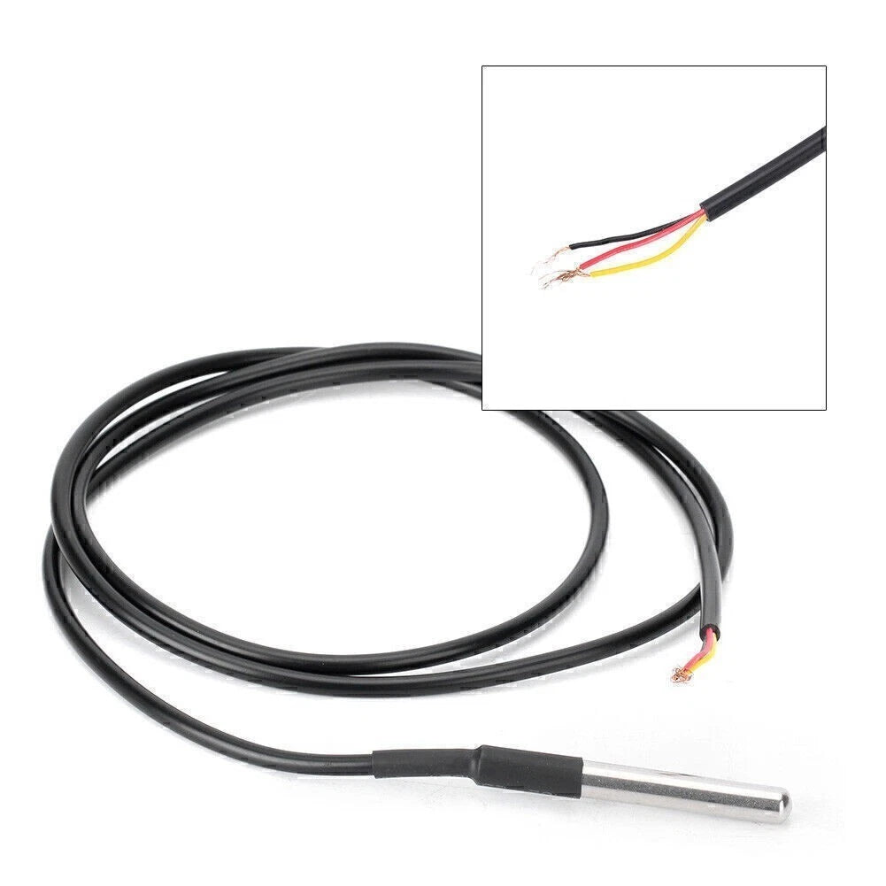 Digital Temperature Sensor Thermal Probe DS18B20 for Automotive (1M)