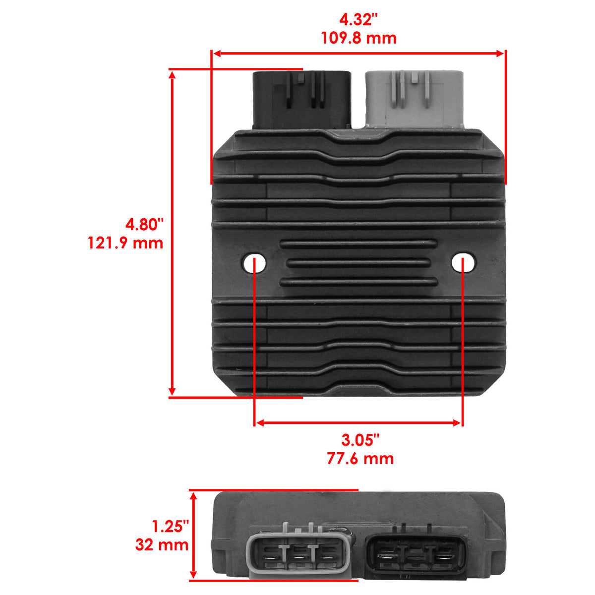 Regulator Rectifier Replacement for John Deere Xuv Gator 620I 625I (Gas)