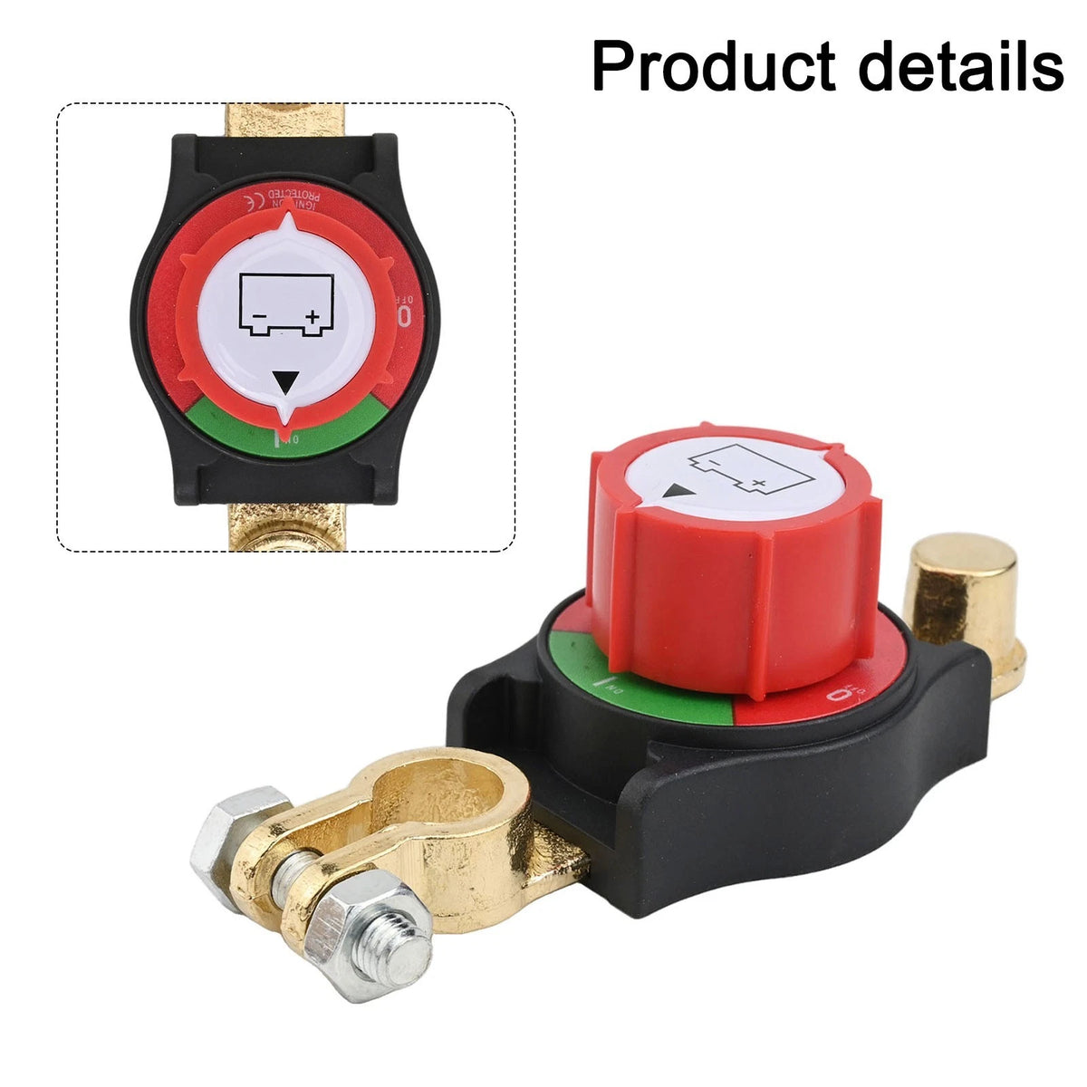 Heavy Duty 1248V Top Post Disconnect Switch for Automotive