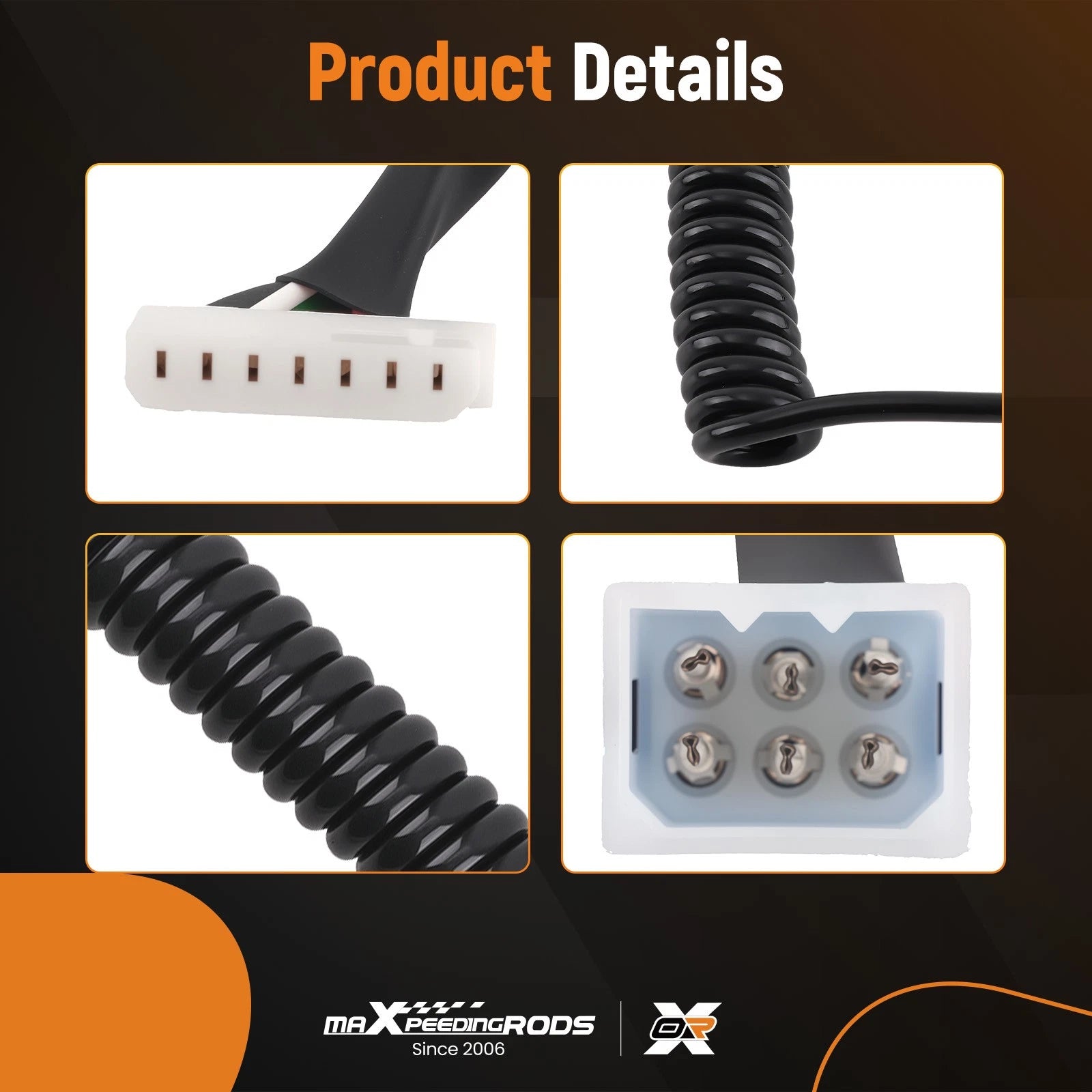 Handheld Controller Cable 6 Pin for Fisher Western (96437)