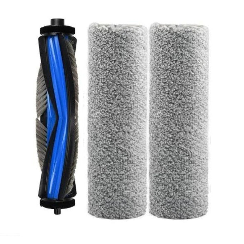 Robot Vacuum Accessories Kit for Ecovacs (1 Main Brush, 2 Mop Rollers)