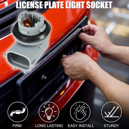 License Plate Light Socket for Toyota Tacoma (1995–2004) 2 Pins No.9006909005