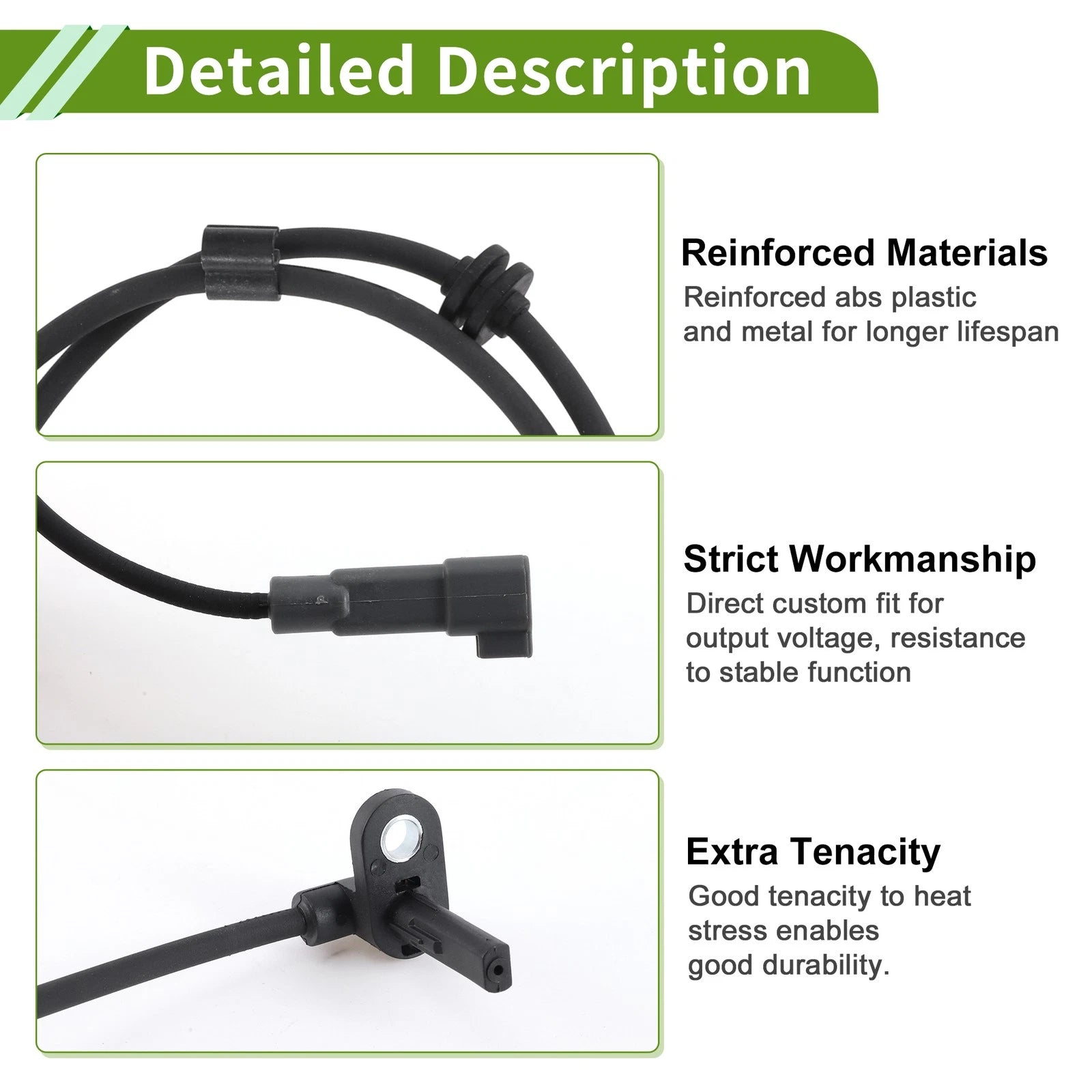 ABS Wheel Speed Sensor Replacement for Chevrolet Spark (2014–2015)