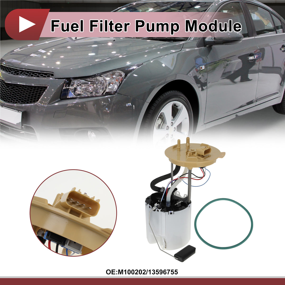 Electric Fuel Pump Replacement Assembly for Chevrolet Cruze Diesel (2014–2015)