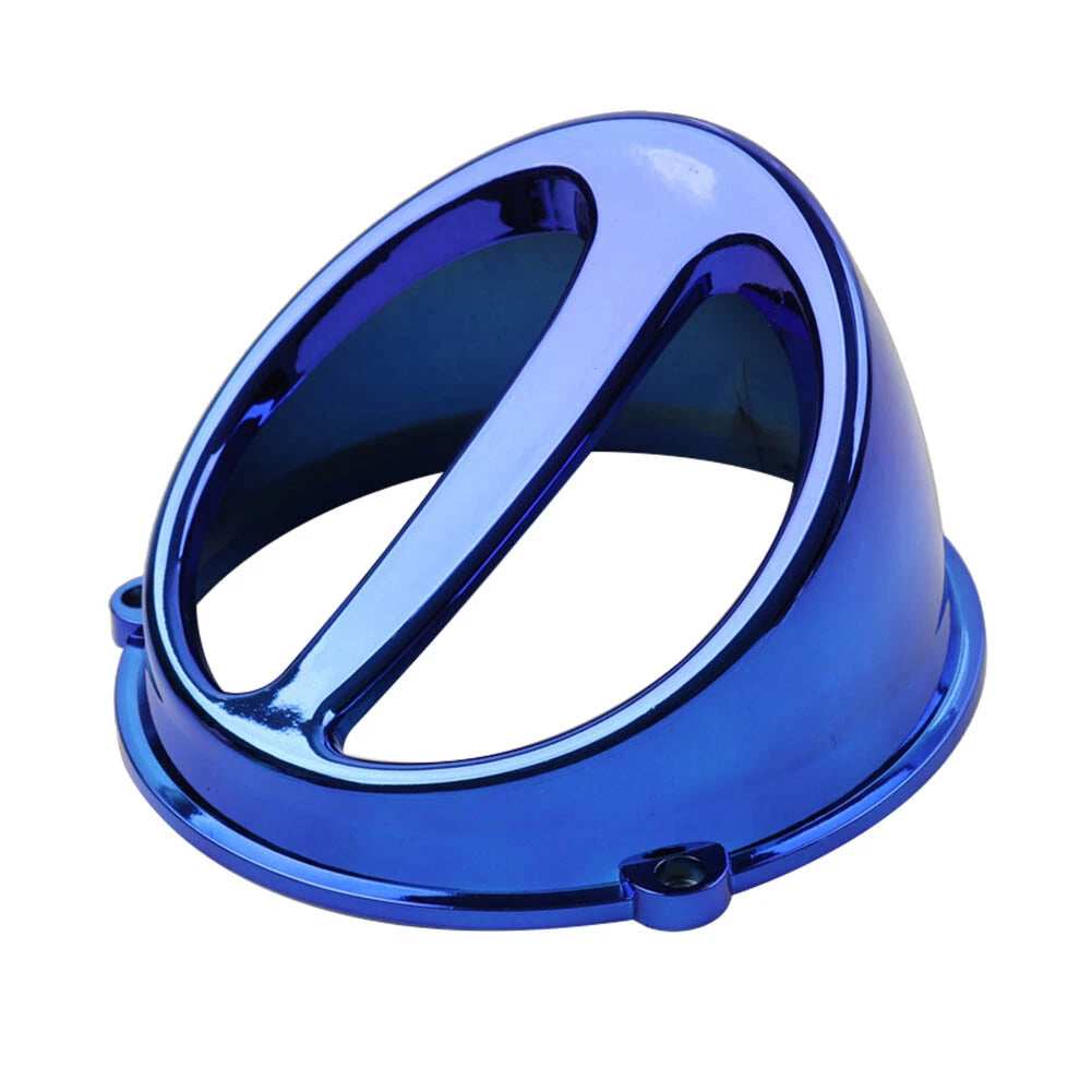 Modified Fan Cover for GY6 Jog 50 (2000–2023) - Blue Pig Nose Wind Leaf