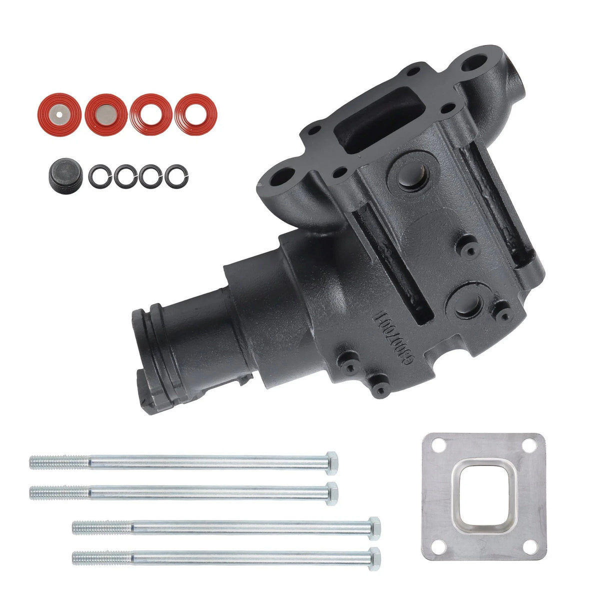 Exhaust Manifold Riser Elbow 864591T02 for Mercruiser V6 (4.3, 5.0, 5.7)