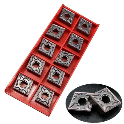 10pcs Carbide Inserts for Tight Tolerances BP1125 CNMG120404-MA