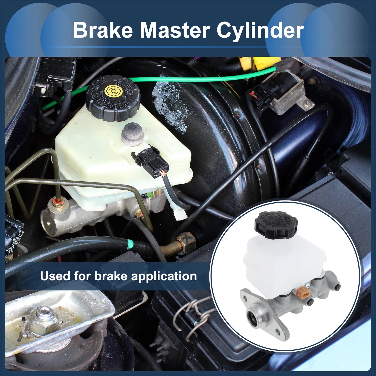 Brake Master Cylinder Reservoir Replacement for Hyundai Elantra (2001–2003)