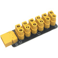 Power Splitter Board for RC Models (XT60 Input, 6 Outputs)