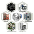Push Button Switch 12V 16mm for Car/Boat (Factory)