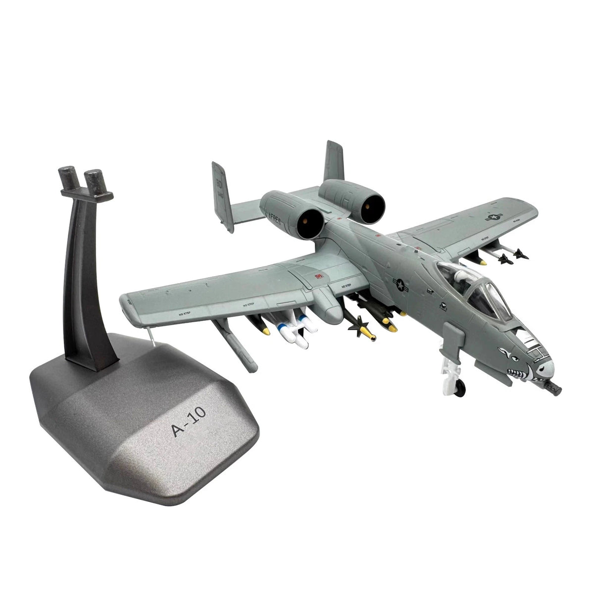 A-10 Warthog 1:100 Scale Model with Display Stand (16cm)