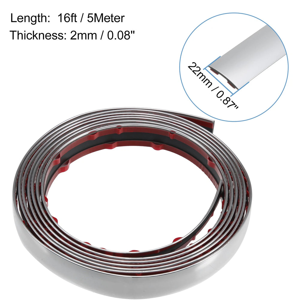 22mm Wide Bumper Protector Strip for Auto Trim (16ft)