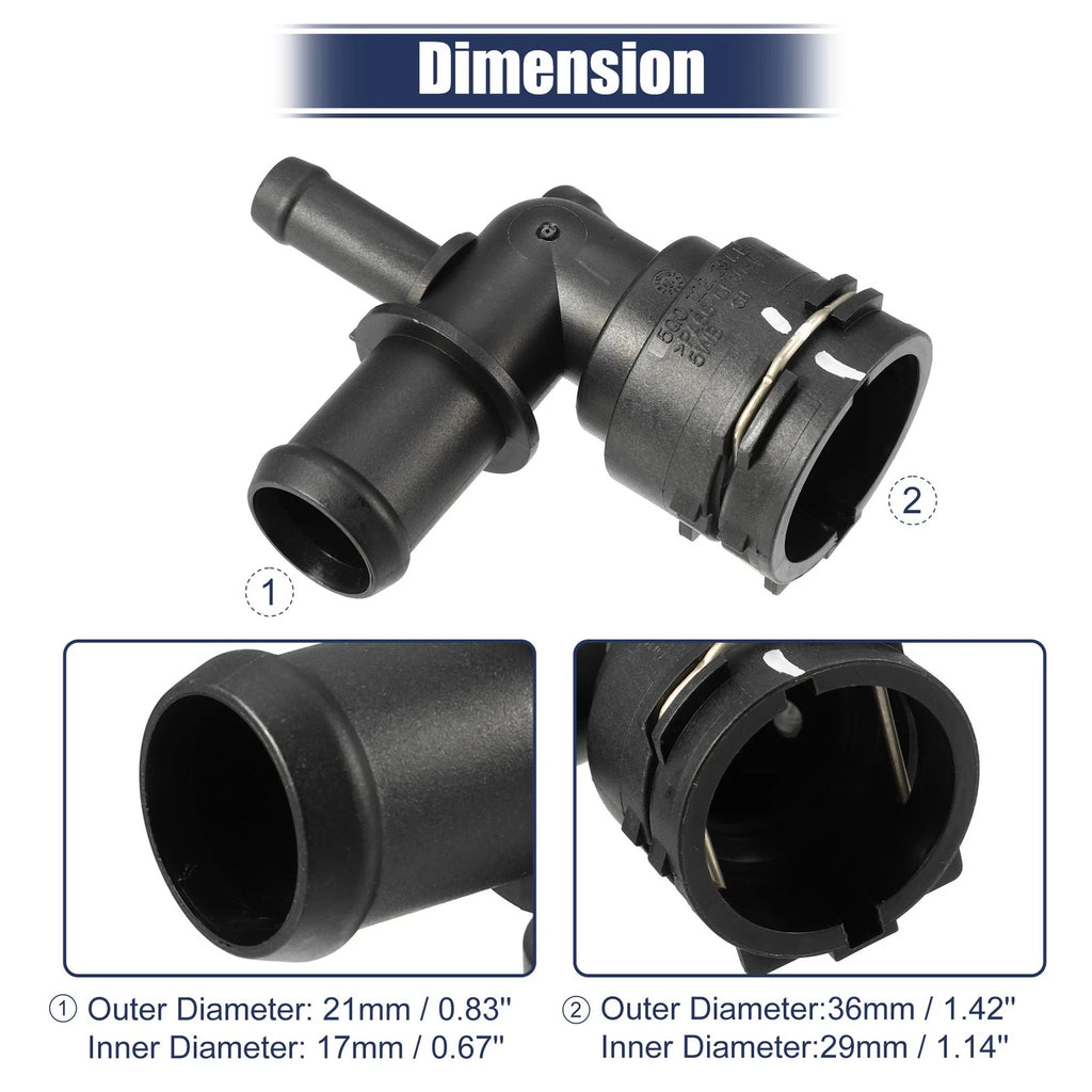 Coolant Hose Flange Connector for Volkswagen Golf MK7 (2012–2020)
