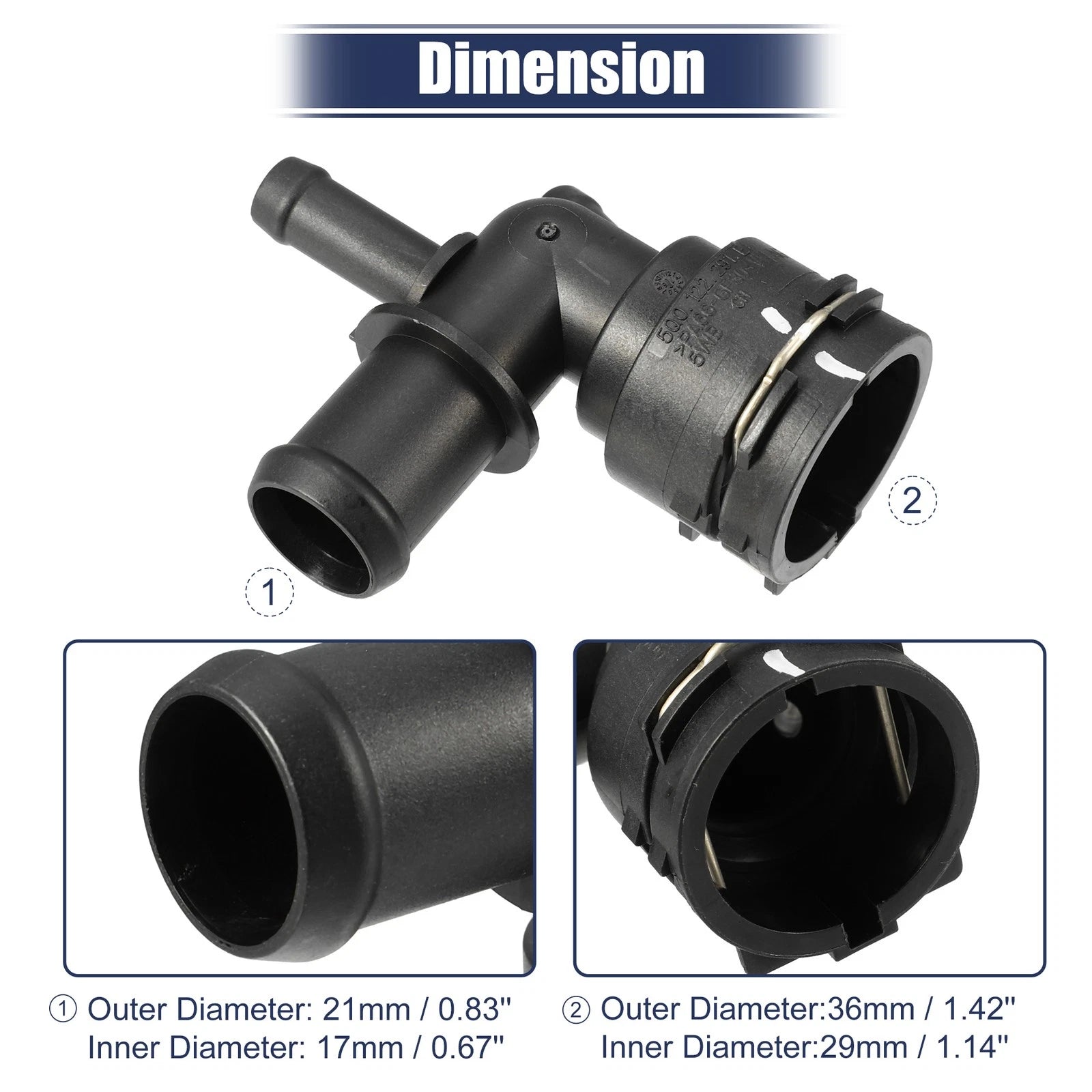 Coolant Hose Flange Connector for Volkswagen Golf MK7 (2012–2020)