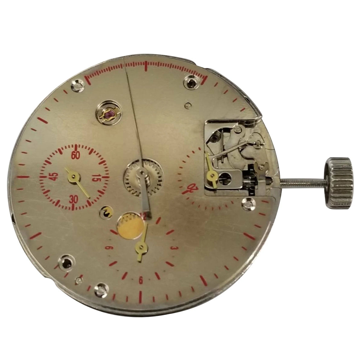 Mechanical Chronograph ST19 Hand-Wind Movement for Seagull ST1902 TY2902