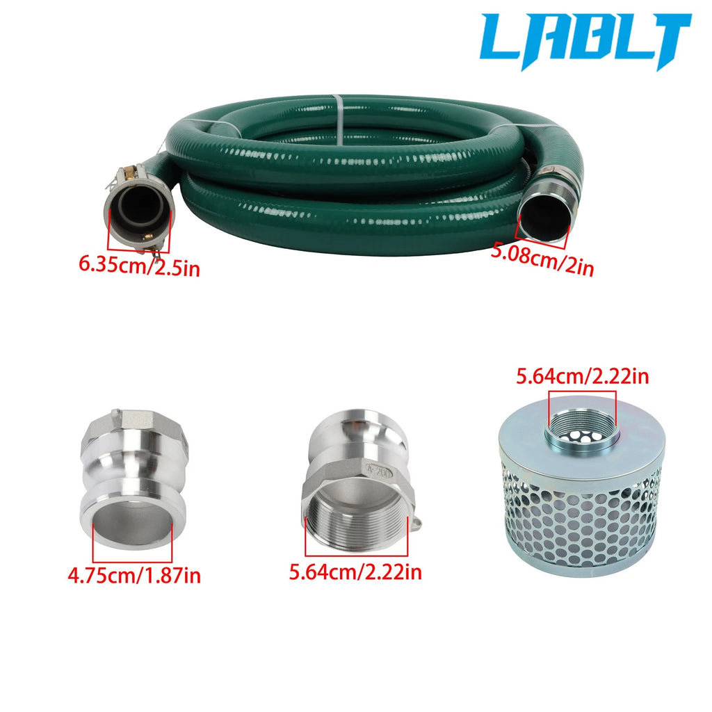 Discharge Hose Pump Kit for LABLT (2" × 20')