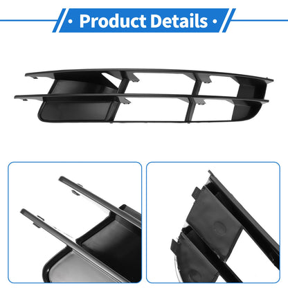 Fog Light Grill for Audi Q7 (2007–2009) No. 4L0807681 ABS Black