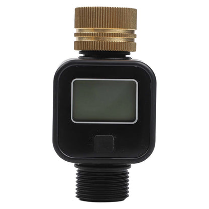 Brass Water Valve Flow Meter 3/4 Inch for BSP NH Thread with Filter Screen