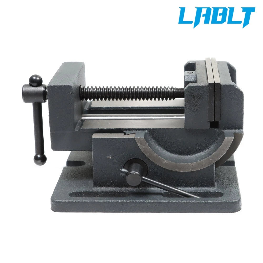 4.25 Inch Industrial Strength Tilting Angle Vise for Benchtop/Drill Press