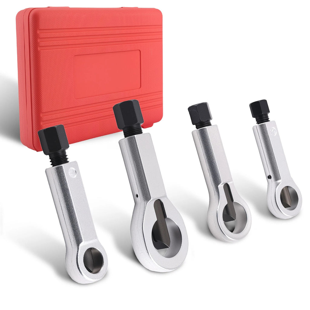 Nut Splitter Breaker Kit for Damaged Nuts 9-27mm Extractor