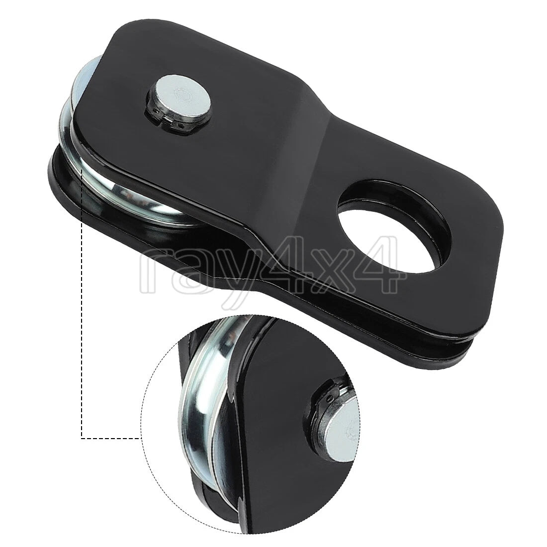 Snatch Block Recovery Winch Pulley 8,000 lbs for Offroad ATV UTV
