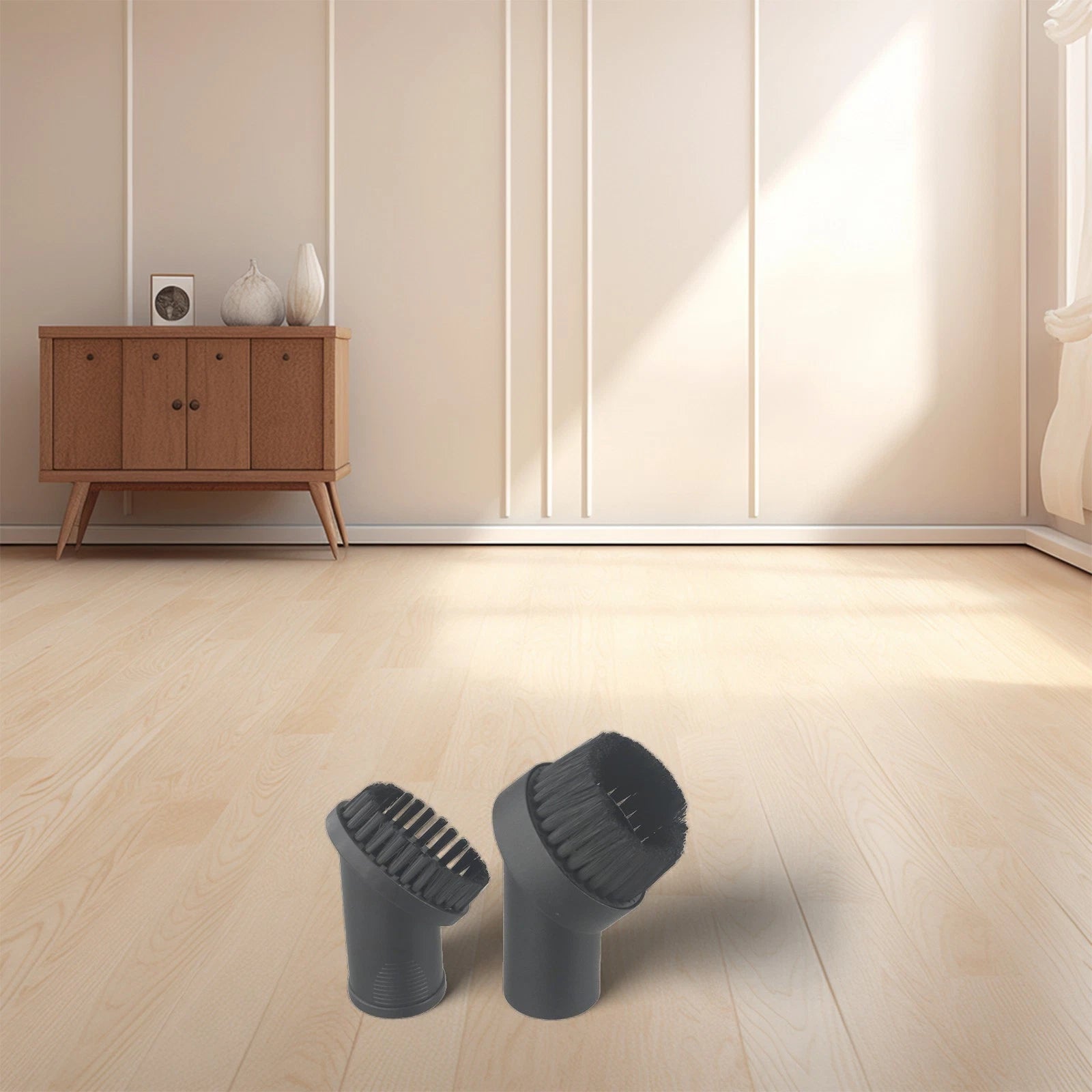 Rotatable Brush Head for Vacuum Cleaner (Compact Design)