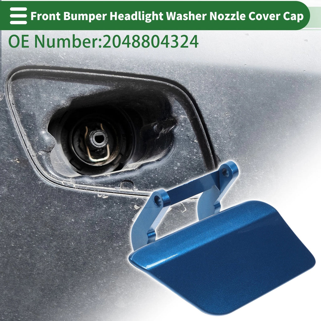 Headlight Washer Nozzle Cover Cap Front Right for Mercedes-Benz Blue (2014–2018)