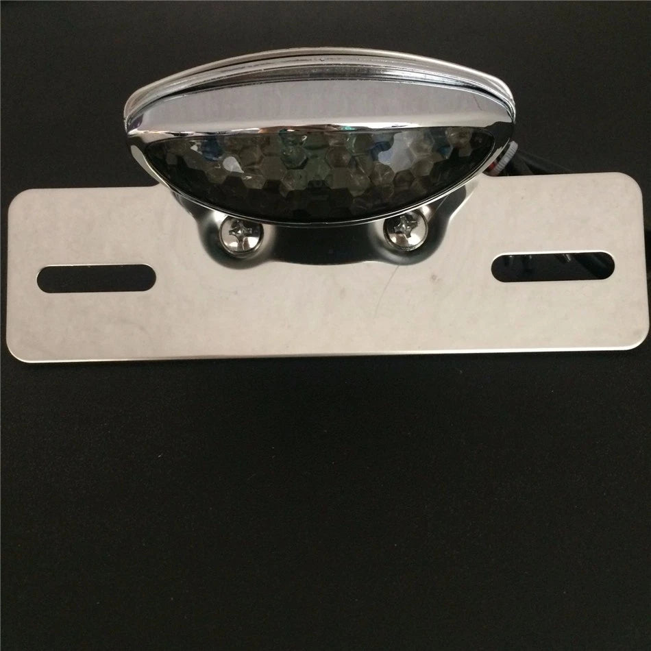 Smoke LED Integrated Tail Light for Motorcycle (12V)